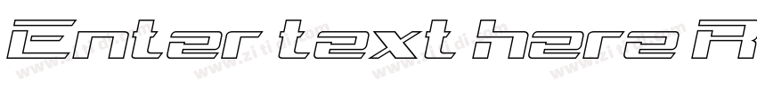 Enter text here Rese字体转换